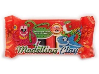Picture of Modelling Clay Bright Col.5Pc