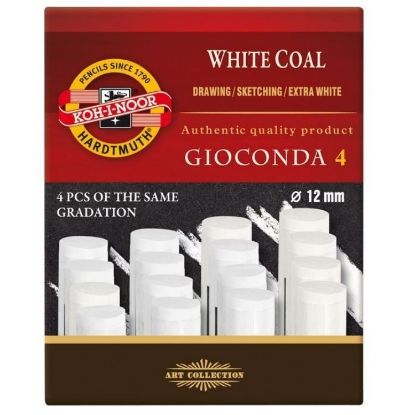 Picture of White Coal Extra Soft Round 4Pcs