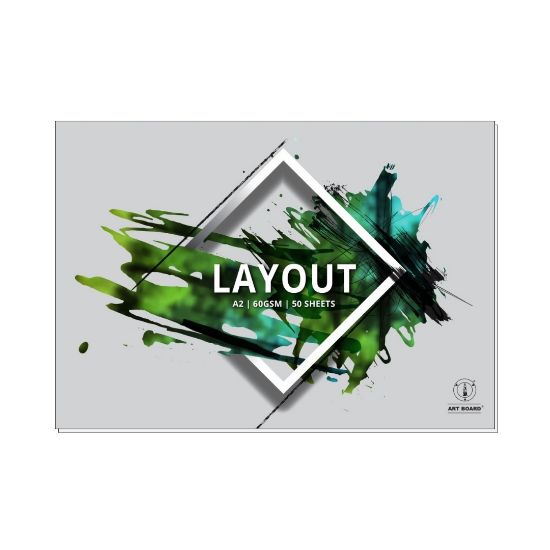 Picture of Layout Pad A2 60Gsm 50 Sheets