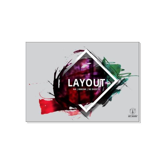 Picture of Layout Pad A4 80Gsm 50 Sheets