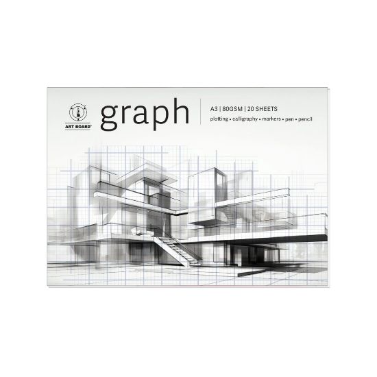 Picture of Graph Pad A3 20 Sheets
