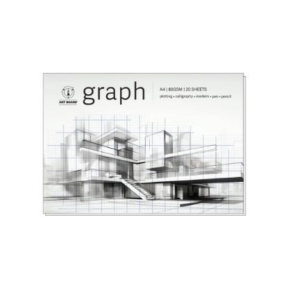 Picture of Graph Pad A4 20 Sheets