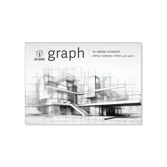 Picture of Graph Pad A4 20 Sheets