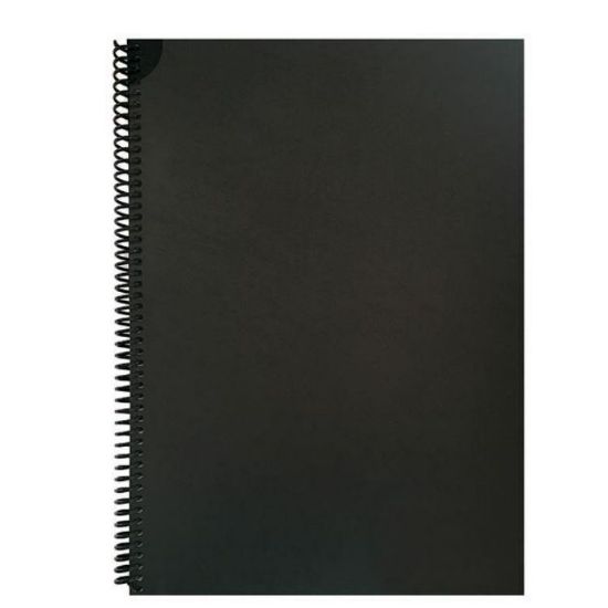 Picture of Visual Jotter Black A5 160Gsm 50 Sheets