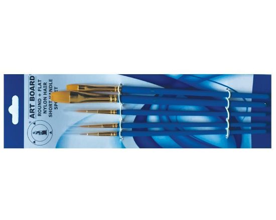 Picture of Art Board 5Pcs Nylon Brush Set