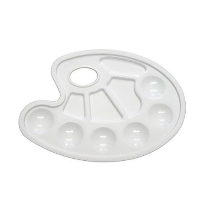 Picture of Plastic Palette 10 Well Kidney