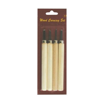 Picture of Wood Carving Set With 4 Blades