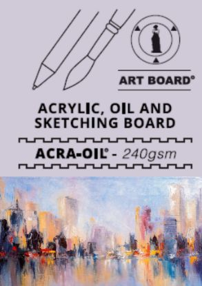 Picture of Acra-Oil Painting And Sketch Board A3