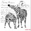 Picture of Cadence Stencil Zebra 