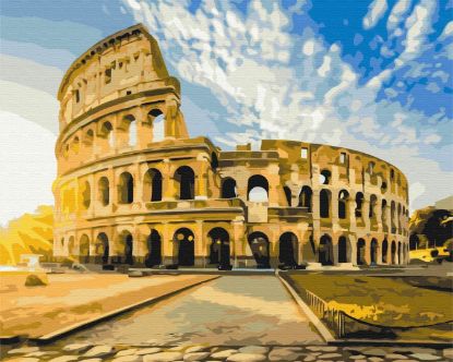 Picture of Colosseum At Sunrise Wrapped