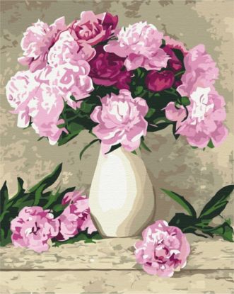 Picture of Delicate Peonies Wrapped