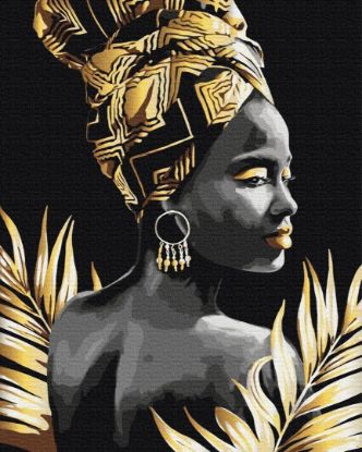 Picture of Femininity In Gold Wrapped