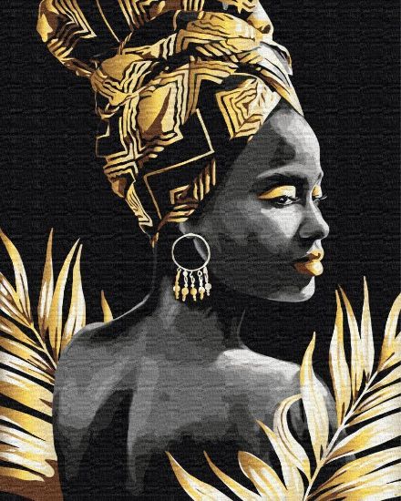Picture of Femininity In Gold Wrapped