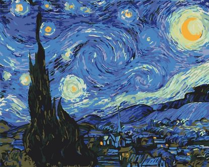 Picture of The Starry Night Wrapped