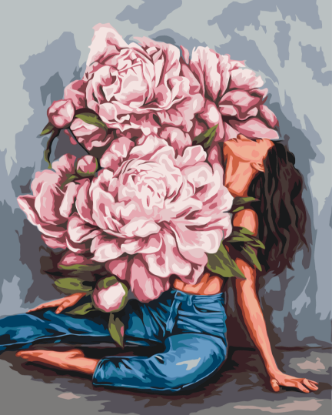 Picture of Whirlpool Of Peonies Wrapped