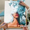 Picture of Woman In Colors Wrapped