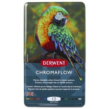 Picture of Derwent Chromaflow Tin 12