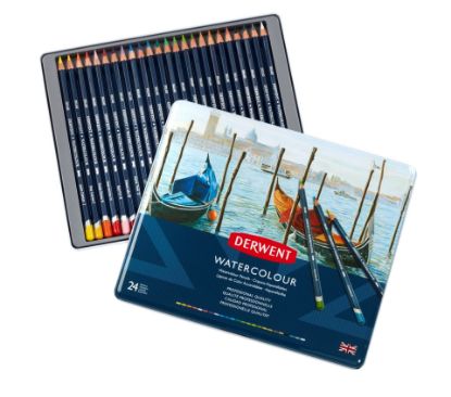 Picture of Watercolour Pencil Tin 24