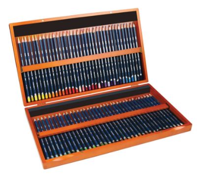 Picture of Watercolour Wooden Box 72 