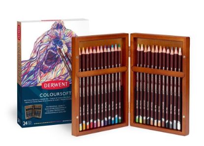 Picture of Coloursoft Wooden Box 24