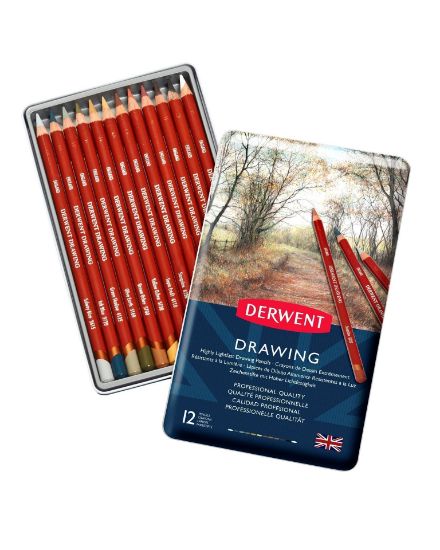 Picture of Drawing Pencil Tin 12
