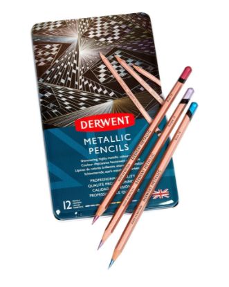 Picture of Metallic Pencil Tin 12