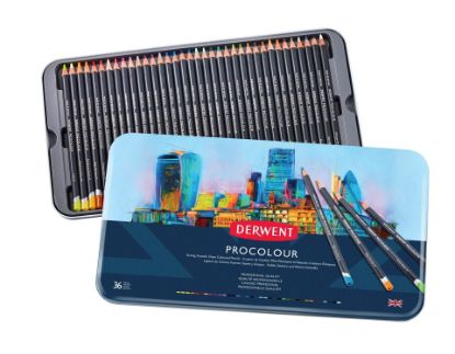 Picture of Procolour Pencil Tin Of 36