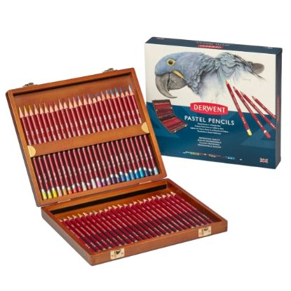 Picture of Pastel Pencil Wooden Box 48 