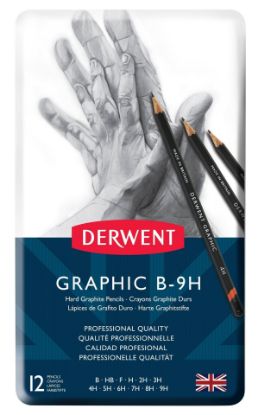 Picture of Graphic Pencil Hard Tin 12 B-9H