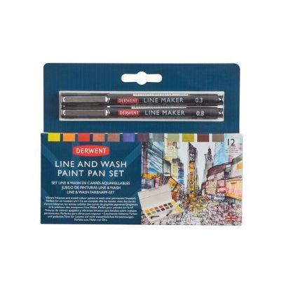 Picture of Derwent Line & Wash Paint Set