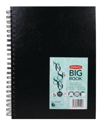 Picture of Derwent Big Book Wire Bound A4