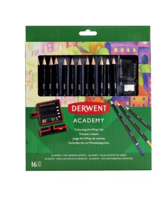 Picture of Academy Colouring Art Wrap Set 16Pcs