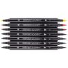 Picture of Academy Twin Tip Brush Markers