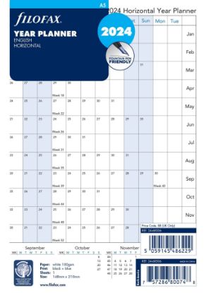 Picture of A5 Year Planner (D) (R) Horizontal