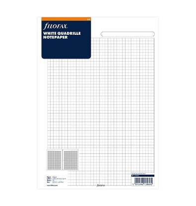Picture of Folio A4 Refill Quadrille Whit (R)