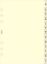 Picture of Org A5 A-Z Index (R) 2 Letters Per Tab Cream