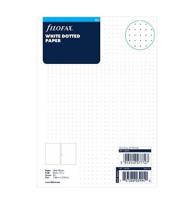 Picture of Org A5 Dotted Note Paper White (R)