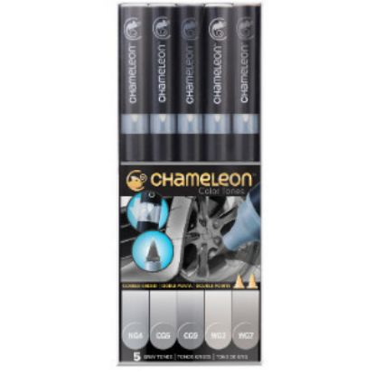 Picture of Chameleon 5 Pen Gray Tones