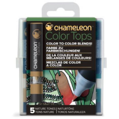 Picture of Chameleon 5-Colour Tops Nature