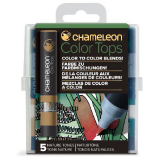 Picture of Chameleon 5-Colour Tops Nature