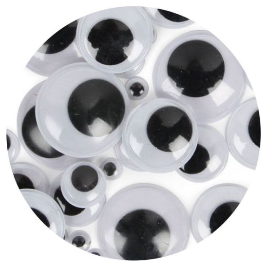 Picture of Google Eyes Basic 12Mm 30Pc